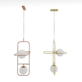 Suspended lamp LINK II, factory Mambo Unlimited Ideas