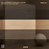 Material wood / oak (seamless) - set 55