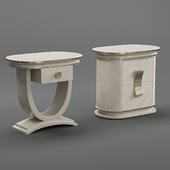 A.r. Arredamenti Oliver Collection  Night Table Pair Art. Ol86-87