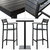 Design Within Reach _ Eos Bar Stool and Bar-Height Table