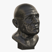 Скульптура - мужская голова 2