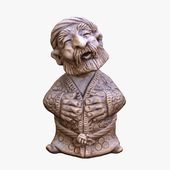 Глиняная фигурка "Бабай"