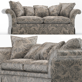 Stately Homes George IV Skirted sofa by Baker furniture