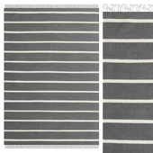 Carpet CarpetVista Dhurrie Stripe - Gray CVD19171