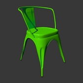 iron chair - green