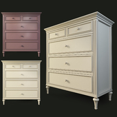 Chest high with five drawers. Riverdi .The Werby