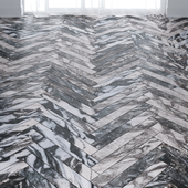 Abstract Gray Marble Tiles in 2 types