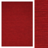 Carpet Carpet Vista Kilim loom - Dark Red CVD8712