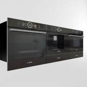 Bosch built in oven_coffee_microwave