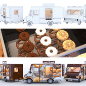 Kiosk - Chevy Step Van Bakery Truck