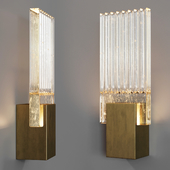 Holly Hunt Pleated Glass Sconce