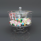 Glass Candy Box