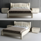 Pregno Riverside Bed and Night table