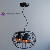 "ОМ" Подвесной светильник Lumina Deco Opnis черный