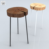 (OM) Split wood table