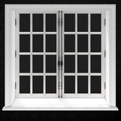 FRENCH WINDOW №2 2000x2000 (CORONA_VRAY)