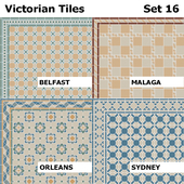 Topcer Victorian Tiles Set 16