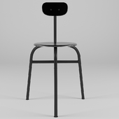 Chair 3 Legs - Black or White Color