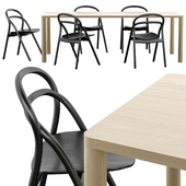 Hem Udon Chair and Log Tables