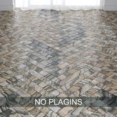 Linear Beige Marble Tiles in 2 types