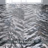 Structured Gray Marble Tiles in 2 types