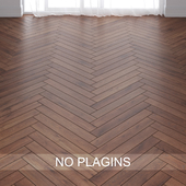 Walnut Wood Parquet Floor Tiles vol.008 in 2 types