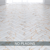 White With Gold Marble Tiles in 2 types