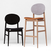 Ariake Outline Chair, Barstool