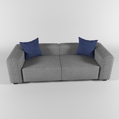 Minimalist Sofa - Fabric/Plastic Materials