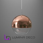 "ОМ" Подвесной светильник Lumina Deco Veroni D20 розовое золото