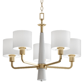 Palacio Collection 5-Light Vintage Gold Chandelier