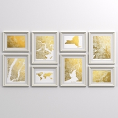 Gold maps art