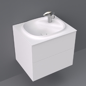 With drawers and basin 600x505x525