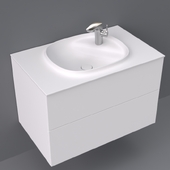 With drawers and basin 800x505x525