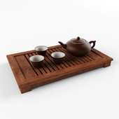 Earthenware tea set 1