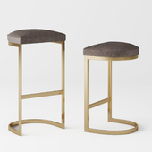 1960S Rome Backless Stool