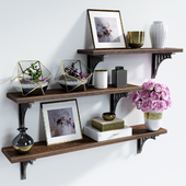 Shelf Pottery Barn Bridge Bracket