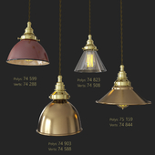 4 Dome Light Shade Pendants