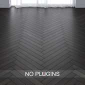 Dark Teak Wood Parquet Floor Tiles vol. 004 in 2 types