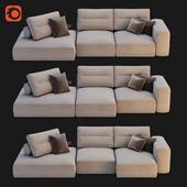 Saba Italia - My Taos Modular Sofa Option 2,3,4