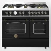 Gas stove Heritage-her100-6-mfe-d-bertazzoni