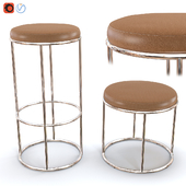 Cylinder Chair & Bar Stool by Svedholm Design