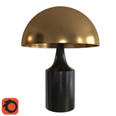 West Elm Hudson Table Lamp - Dark Bronze