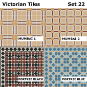 Topcer Victorian Tiles Set 22