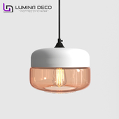 "OM" Pendant lamp Lumina Deco Barlet white LDP 6808 (WT)