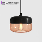 "OM" Hanging lamp Lumina Deco Barlet black LDP 6808 (BK)