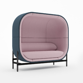 Сapsule Sofa 2-Seater By Palau (Casala)