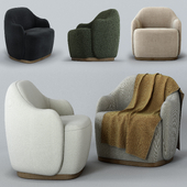 Barba armchair by Fogia