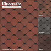 Seamless texture of shingles DOCKE collection Nitsa