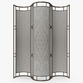 Cox London - Iron and rattan screen